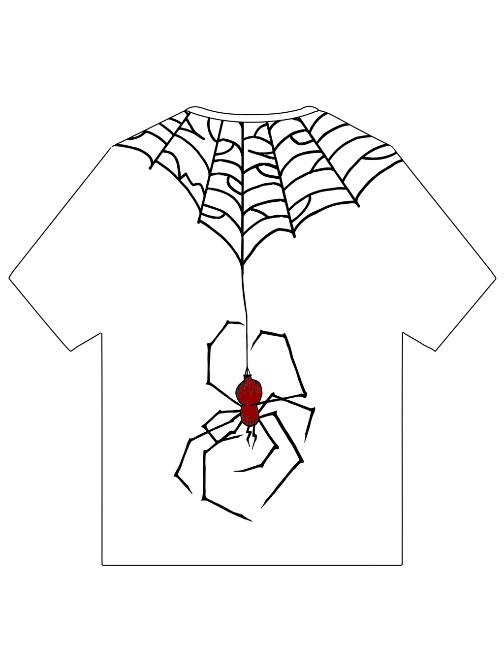 Camiseta araña